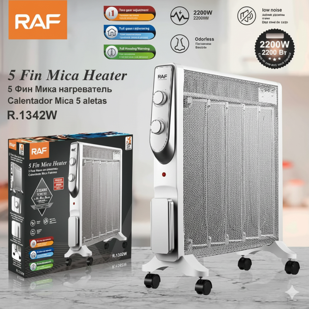 RAF R.1342W elektrikli radiator 2200W